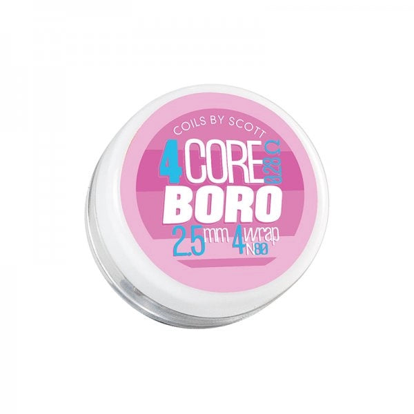 4-Core Boro Alien 0.28Ω Ni80 (2pcs) - Coils by Scott