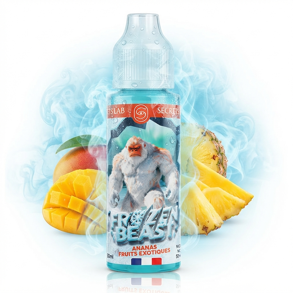 Ananas Fruits Exotiques Frozen Beast 50ml - Secret's LAb