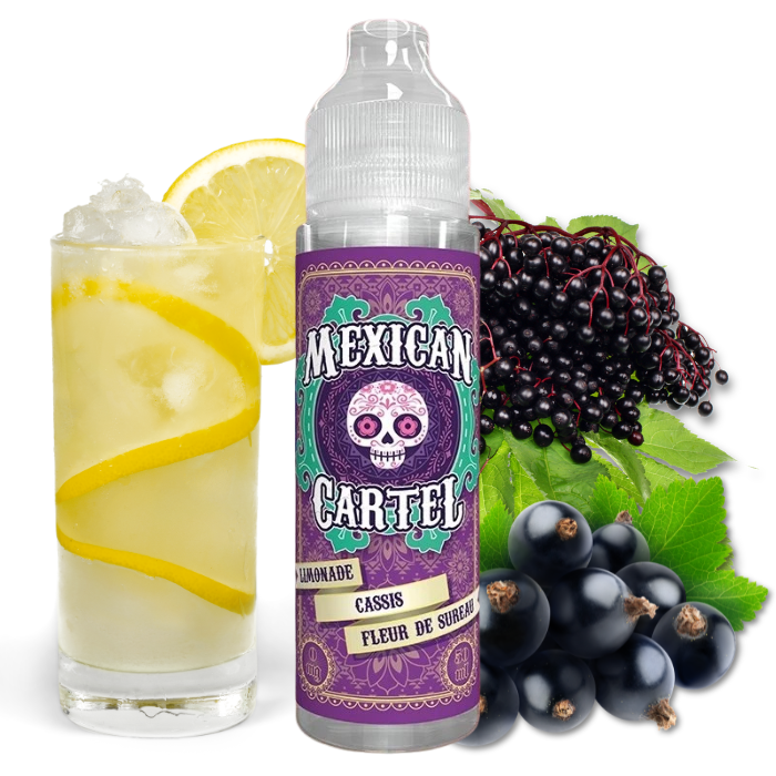 Limonade Cassis Fleur de Sureau Mexican Cartel - Kmls
