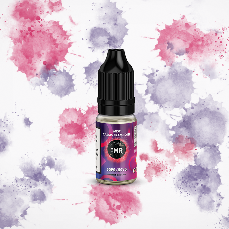 Mist Cassis Framboise 10ml - Mist-Maker