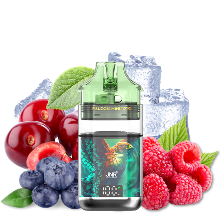 Puff Falcon Mini Myrtille Framboise Cerise - JNR