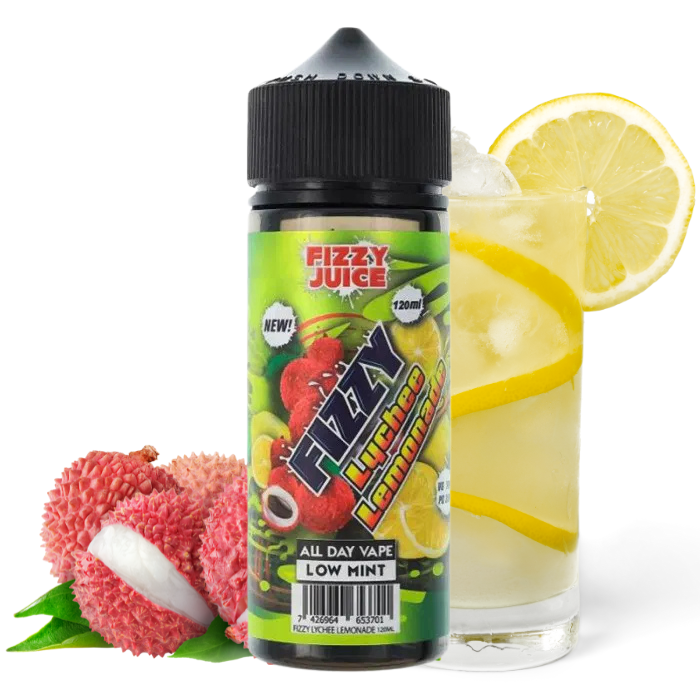 Lychee Lemonade 100ml - Fizzy Juice