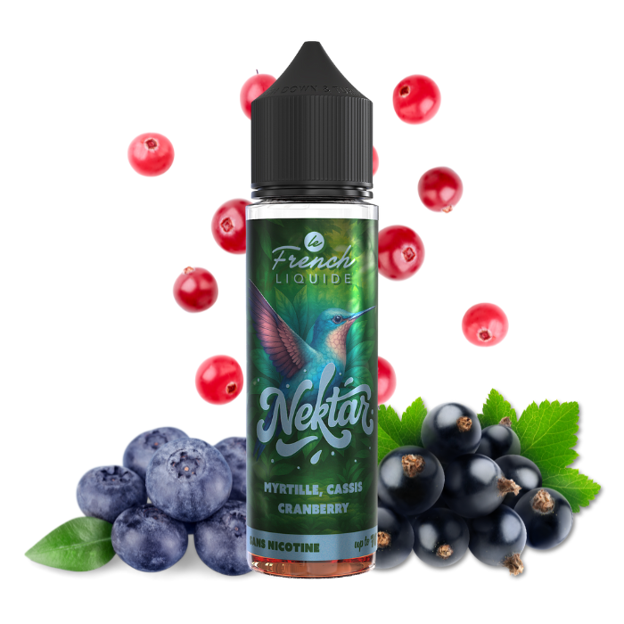 Myrtille Cassis Cranberry Nektar 50ml - Lips