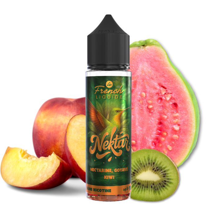 Nectarine Goyave Kiwi Nektar 50ml - Lips