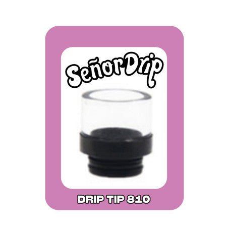 Drip Tip 810 Glass - Señor Drip Tip