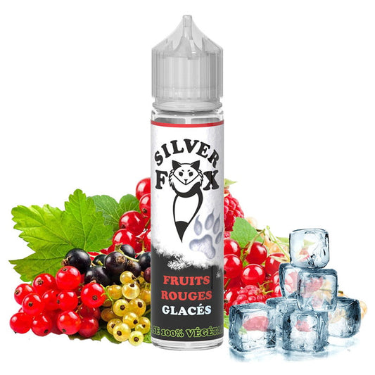 DLUO Silver Fox Fruits Rouges Glacés 50ml - Vaping In Paris