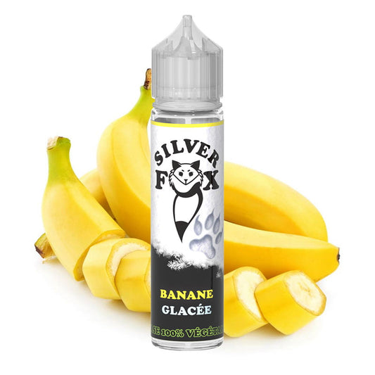 DLUO Silver Fox Banane Glacée 50ml - Vaping In Paris