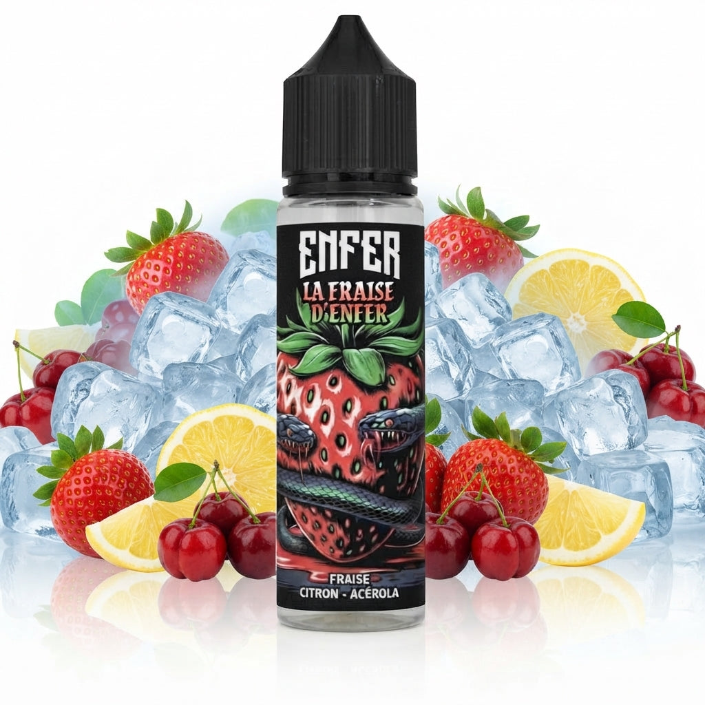 Le Fraise d'Enfer 50ml - Vape 47