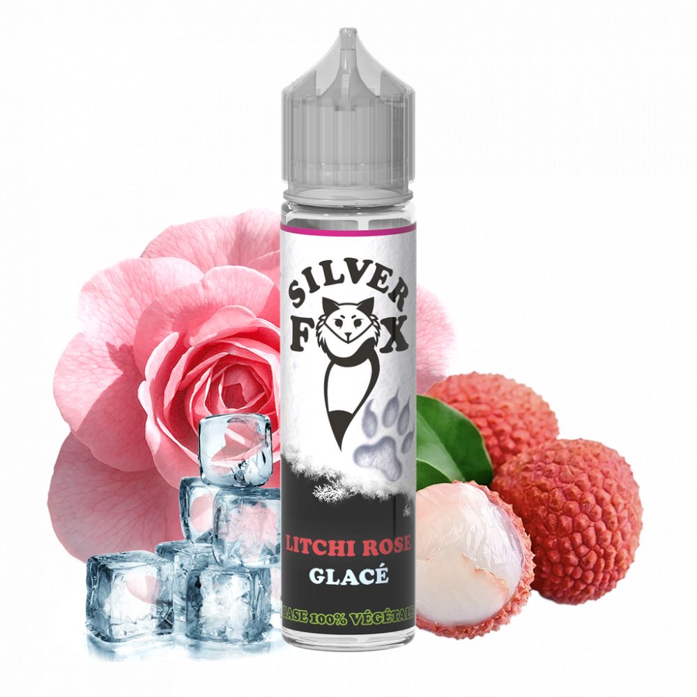 Litchi Rose Glacé 50ml - Vaping In Paris