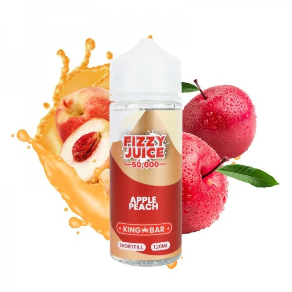 Apple Peach 100ml - Fizzy Juice