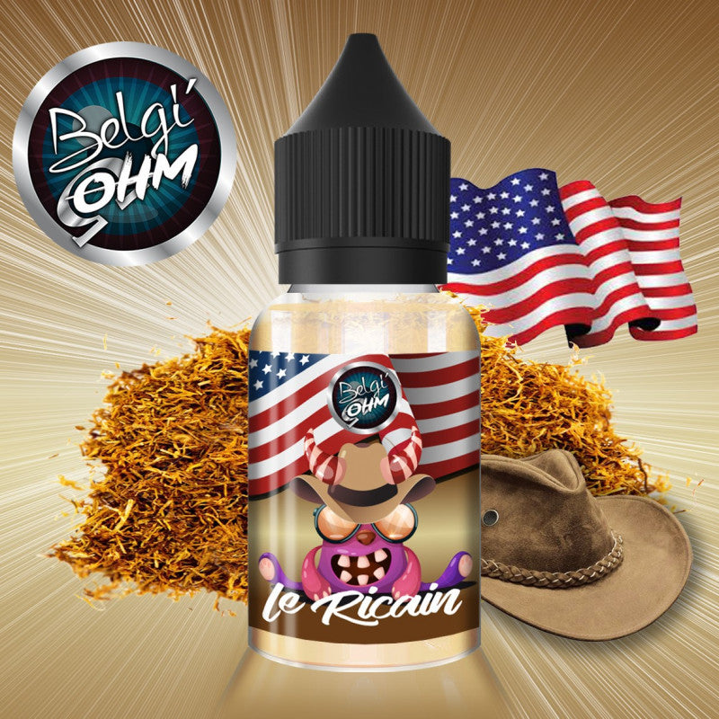 Concentré Le Ricain 30ml - Belgi’Ohm