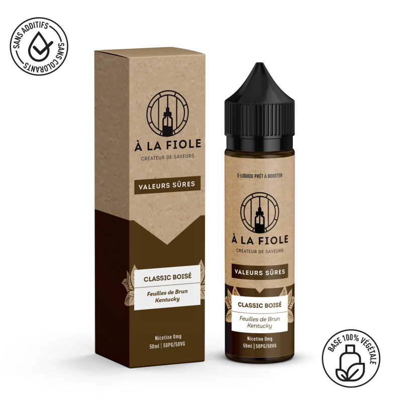 Classic Boisé 50ml - A La Fiole