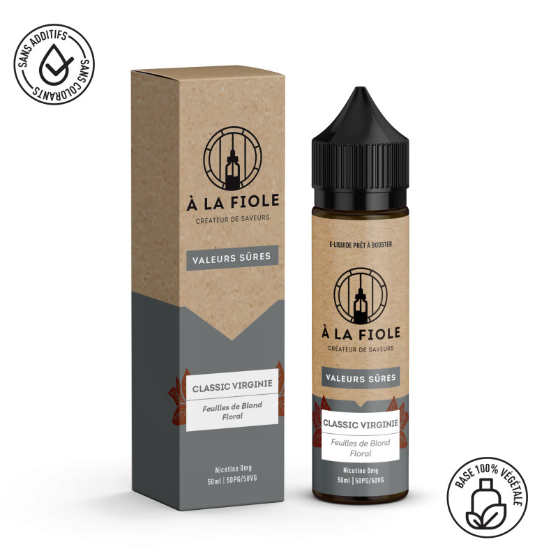 Classic Virginie 50ml - A La Fiole