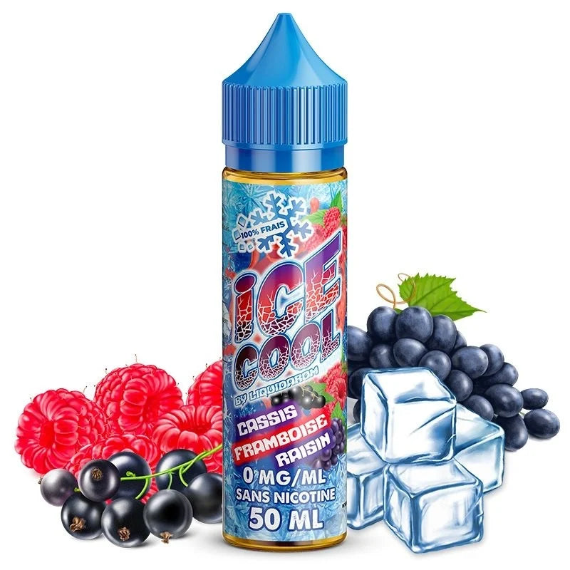 Cassis Framboise Raisin Ice Cool 50ml - Liquid'Arôm