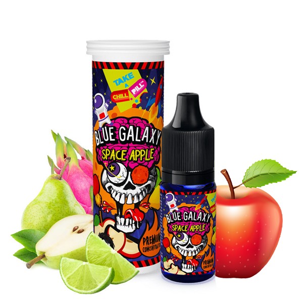 Concentré Blue Galaxy – Space Apple 10ml - Chill Pill