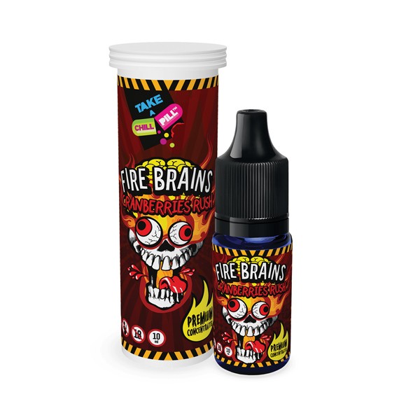 Concentré Fire Brains - Cranberries Rush 10ml - Chill Pill