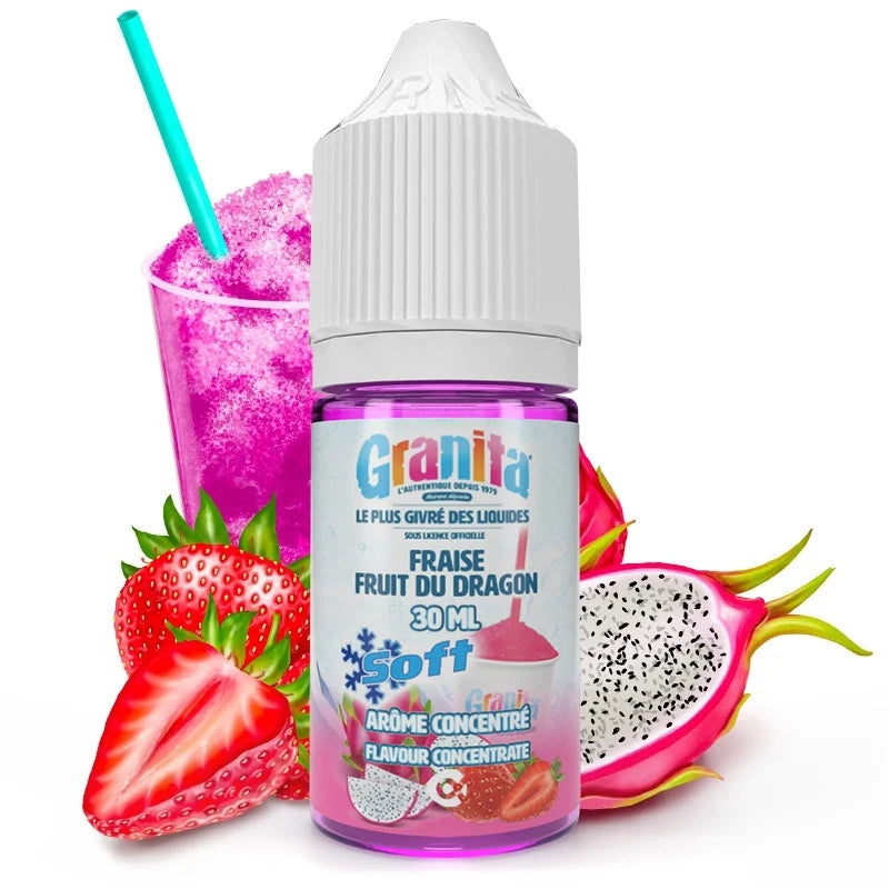Concentré Fraise Fruit du dragon 30 ml - Soft Granita