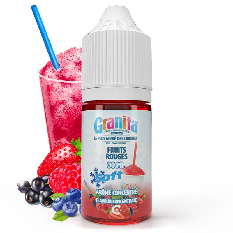 Concentré Fruits Rouges 30ml - Soft Granita