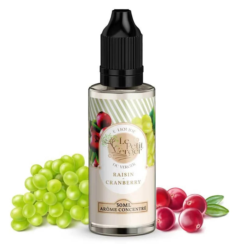 Concentré Raisin Cranberry 30ml - Le Petit Verger
