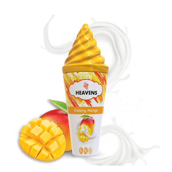 Creamy Mango Heavens 50ml - E-Cone - Vape Maker