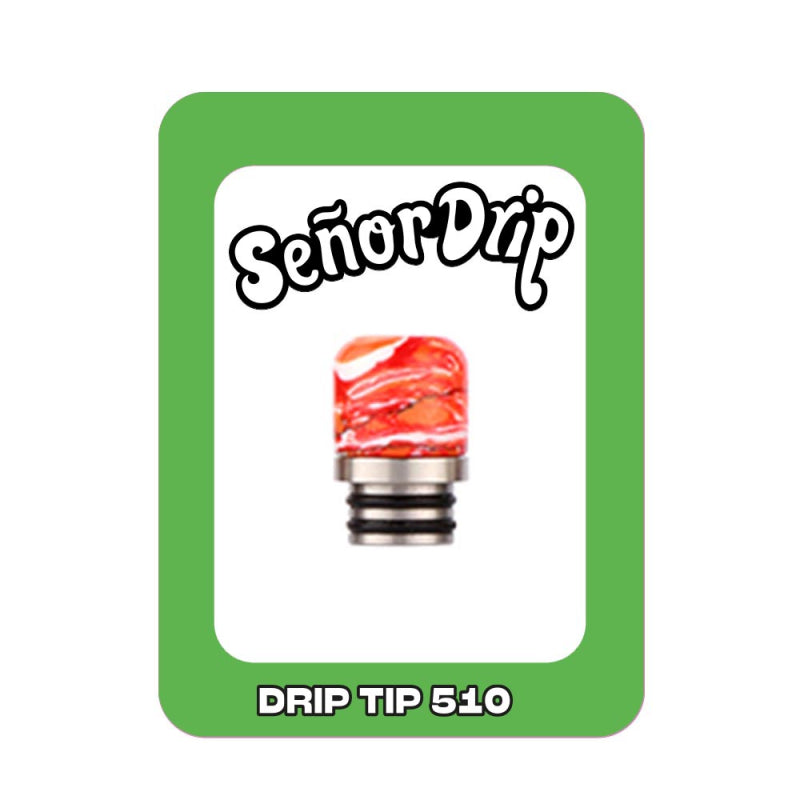 Drip Tip 510 Marble - Señor Drip Tip
