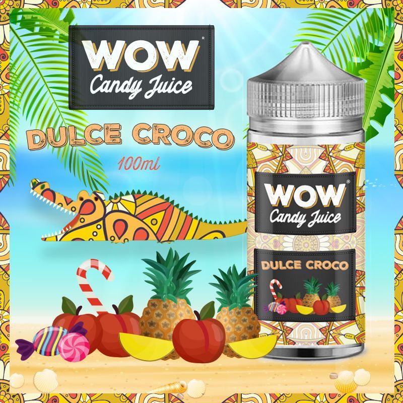 Dulce Croco 100ml - Wow Candy Juice