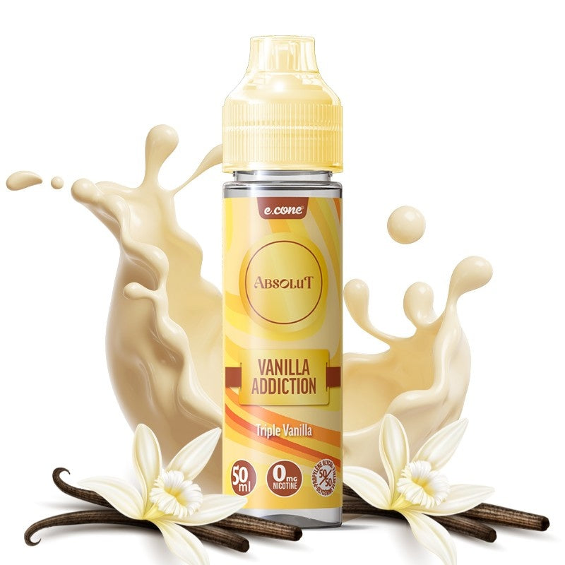 Vanilla Addiction Absolut 50ml - E-Cone - Vape Maker