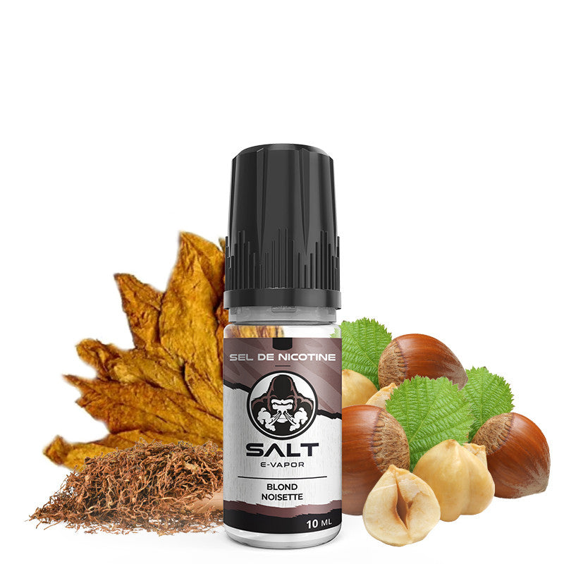 Blond Noisette Salt E-Vapor 10ml - Le French Liquide