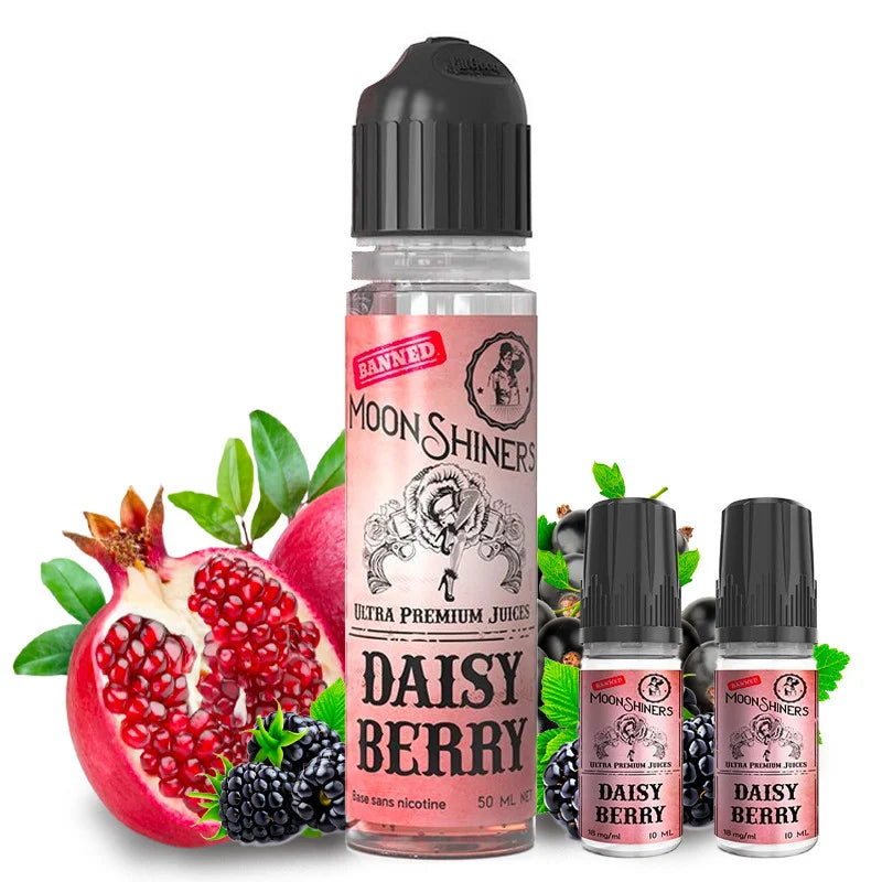 DLUO Daisy Berry Moonshiners 60ml - Le French Liquide