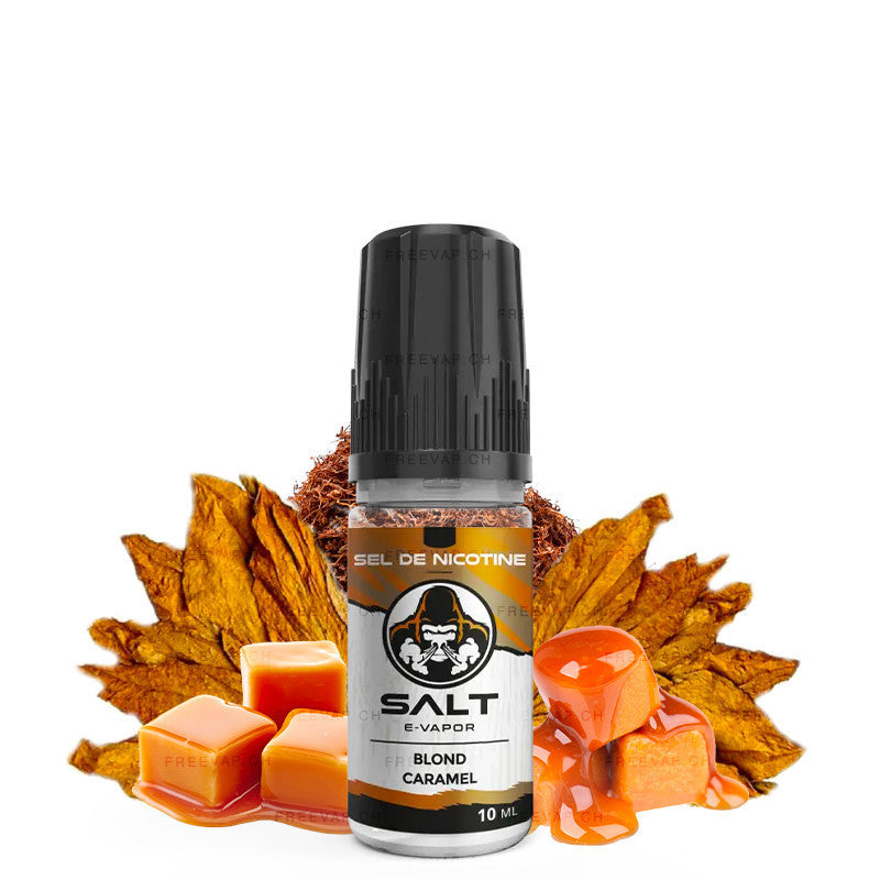 Blond Caramel Salt E-Vapor 10ml - Le French Liquide