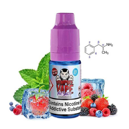 Heisenberg Nic Salts 10ml - Vampire Vape