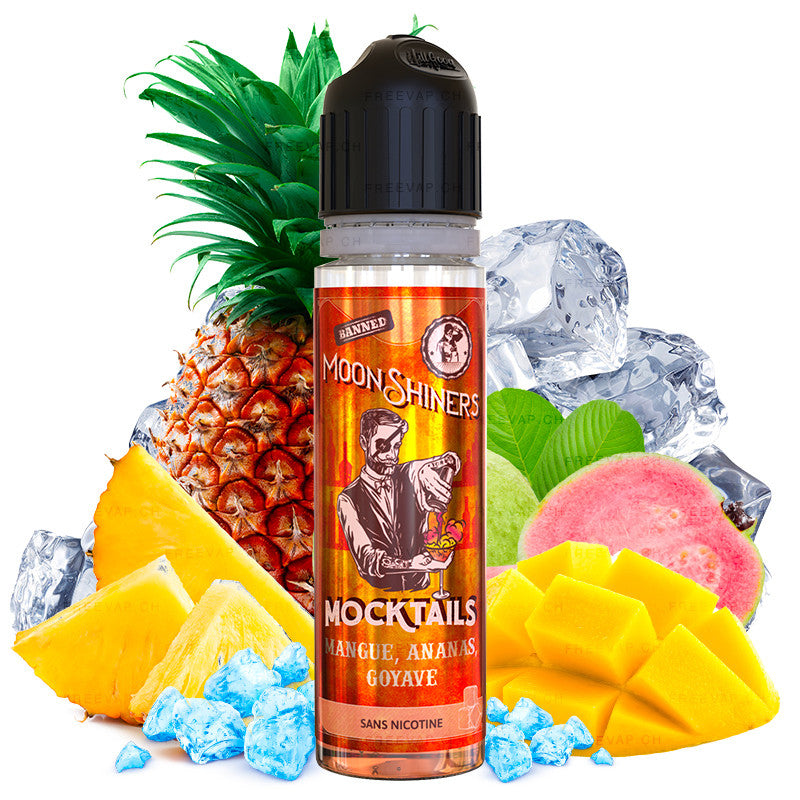 Mangue Ananas Goyave Mocktails By Moonshiners 50ml - Le French Liquide