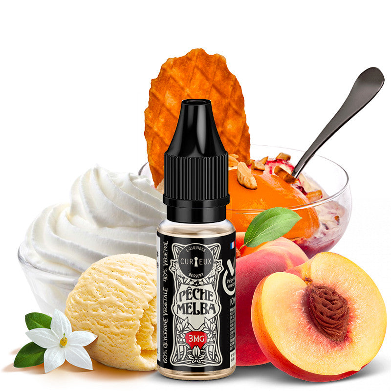 Pêche Melba Edition Dessert 10ml - Curieux