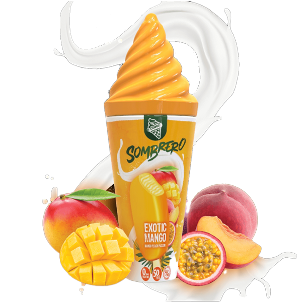 Exotic Mango Sombrero 50ml - E-Cone - Vape Maker