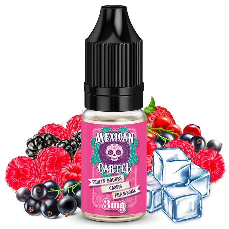 Fruits Rouges Cassis Framboises Mexican Cartel 10ml - Kmls