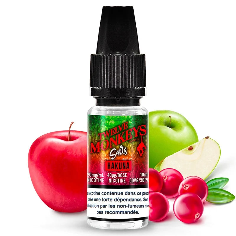Hakuna Sels de nicotine 10ml - Twelve Monkeys