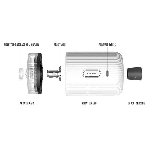 Kit Proteus Neo E-Hookah Head 5700mAh - Aspire