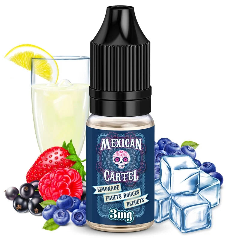 Limonade Fruits Rouges Bleuets Mexican Cartel 10ml - Kmls