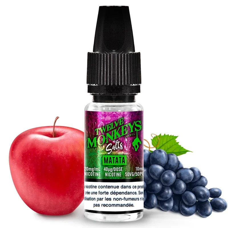 Matata Sels de nicotine 10ml - Twelve Monkeys