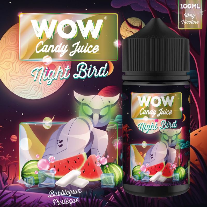 Night Bird 100ml - Wow Candy Juice