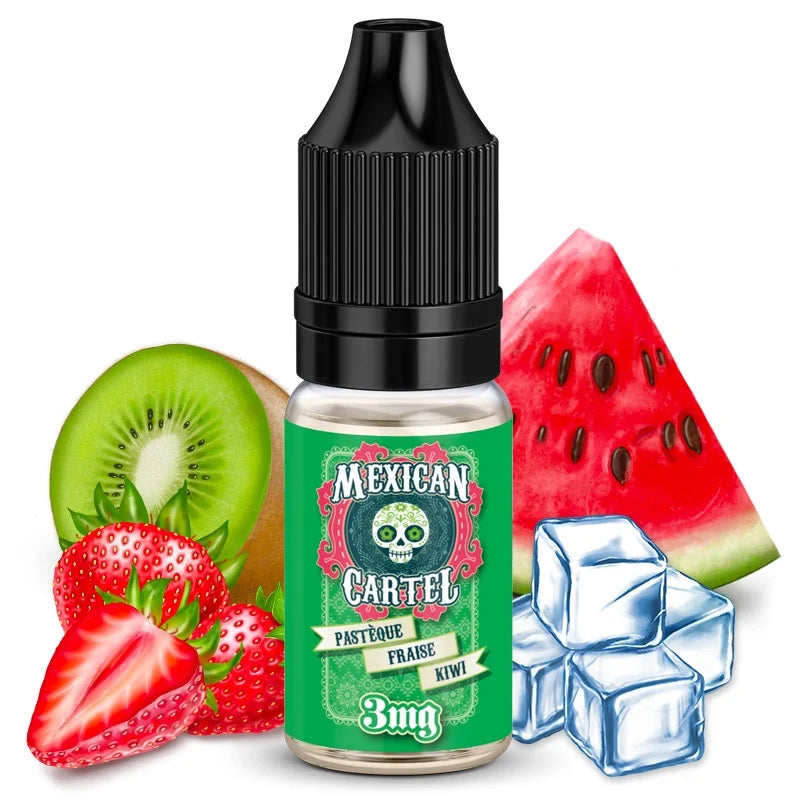 Pastèque Fraise Kiwi Mexican Cartel 10ml - Kmls