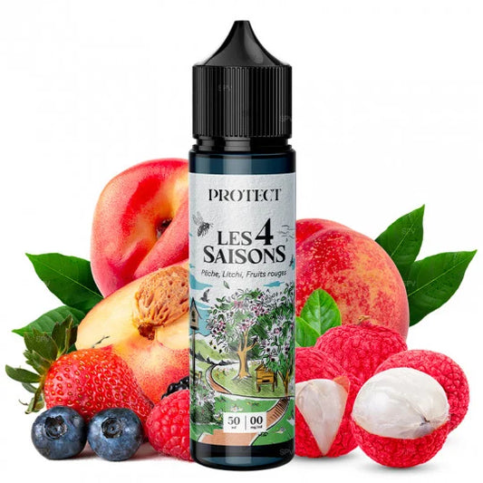 PĂŞche Litchi Fruits Rouges Les 4 Saisons 50ml - Protect