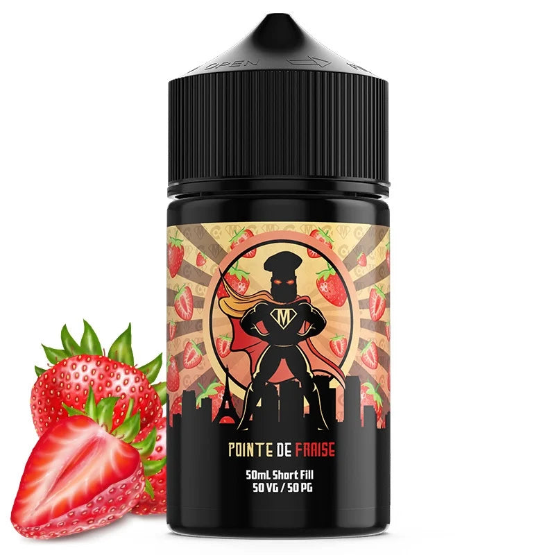 Pointe de Fraise Super Mukk 50 mlk - Mukk Mukk Entreprise