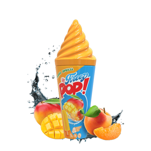 Pop Mango Apricot Freez Pop 50ml - E-Cone - Vape Maker