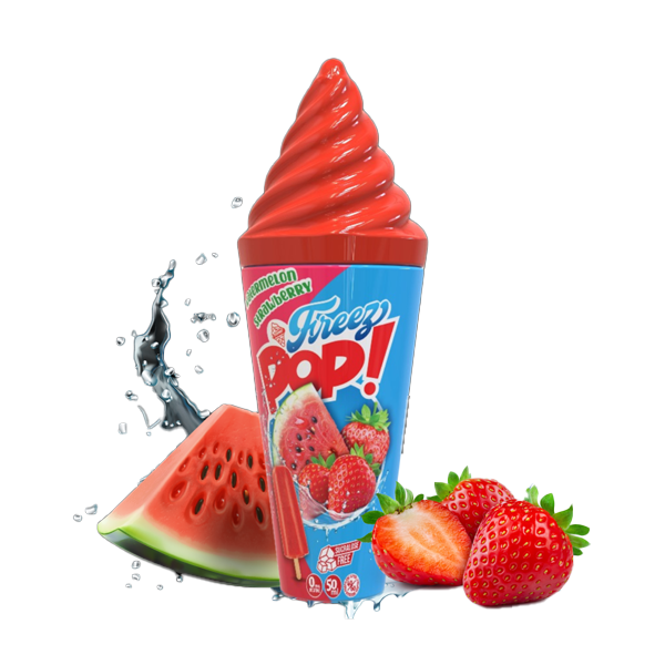 Pop Watermelon Strawberry Freez Pop 50ml - E-Cone - Vape Maker