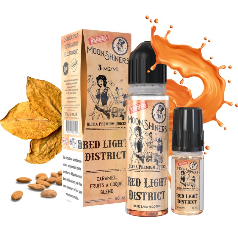 Red Light District MoonShiners Easy2Shake 60ml - Le French Liquide