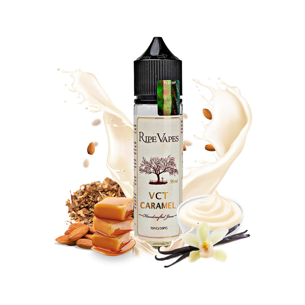 DLUO VCT Caramel 50ml - Ripe Vapes