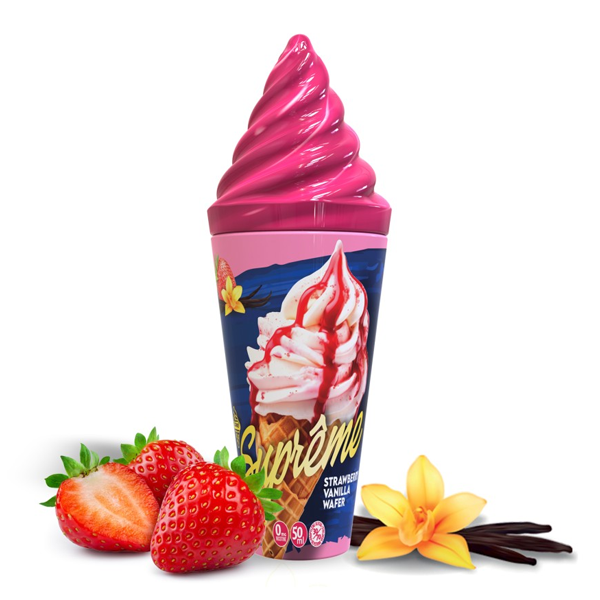 Strawberry Vanilla Suprême 50ml - E-Cone - Vape Maker