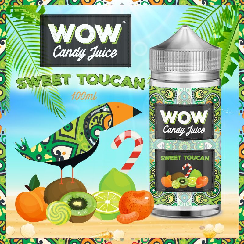 Sweet Toucan 100ml - Wow Candy Juice
