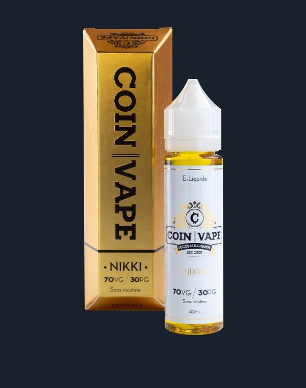 Coin Vape Nikki 50ml - Savourea